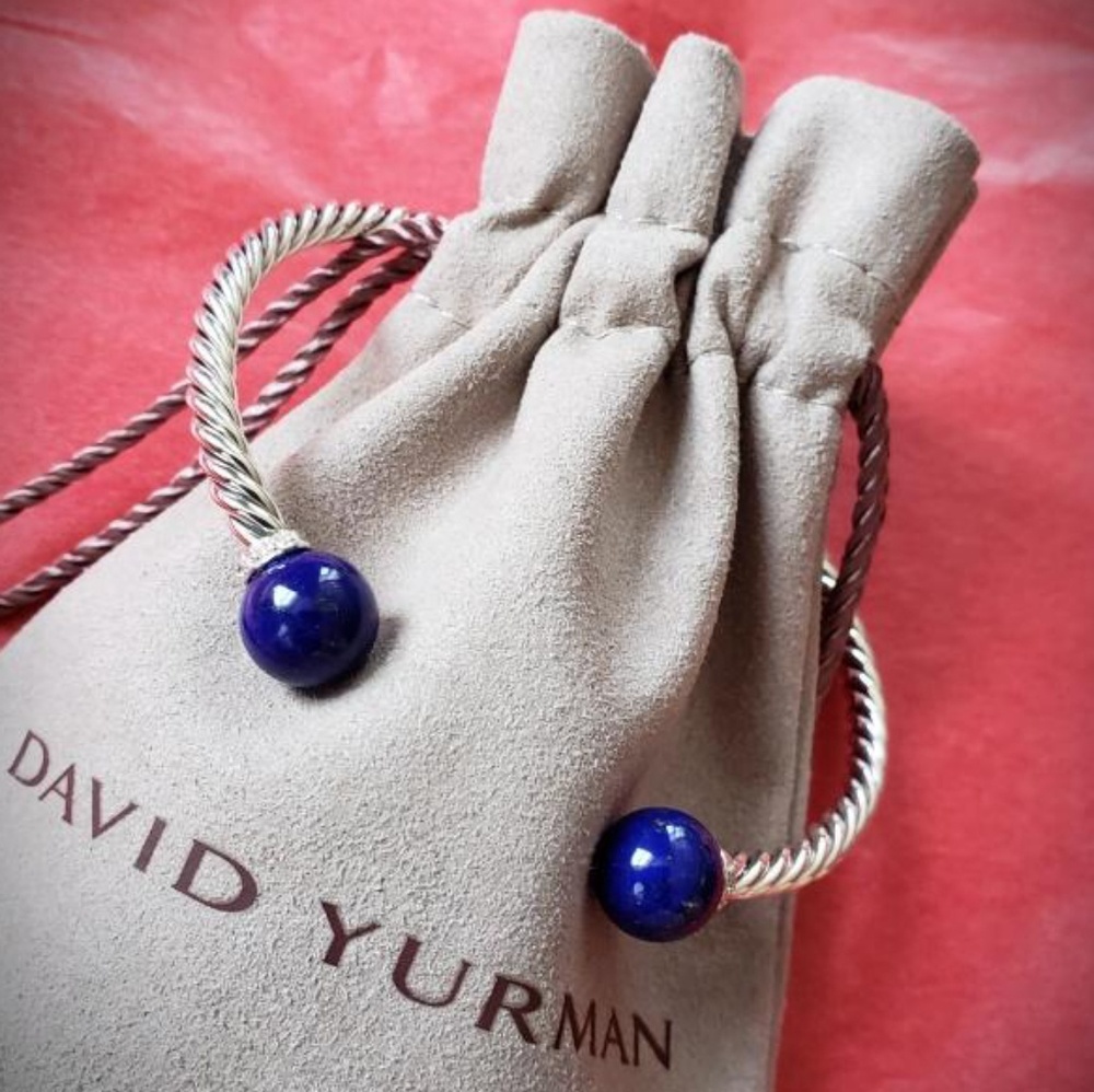 DY Sterling Silver 3mm Cable Bracelet